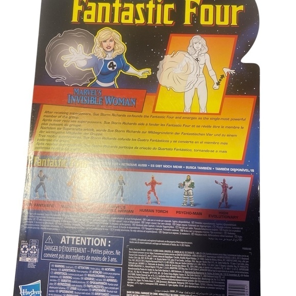 Marvels fantastic four invisible woman sue storm collectible action figure - Picture 2 of 2